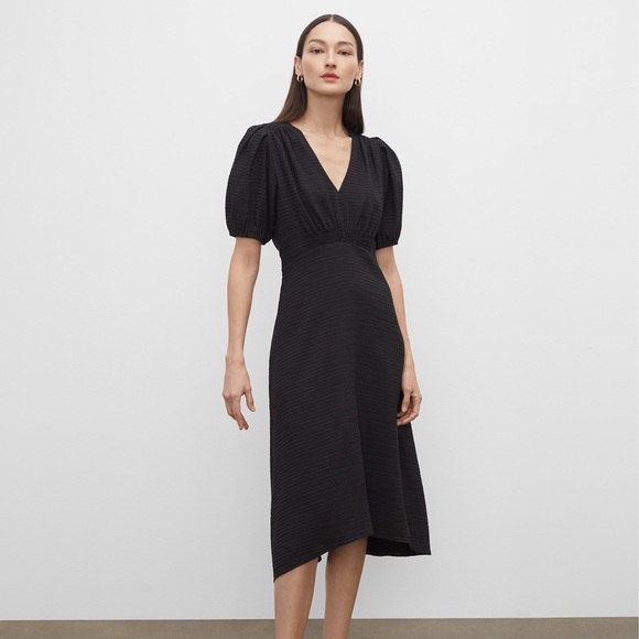 club monaco puff sleeve dress Club Monaco Grey Maxi Dress Size 00 NWT